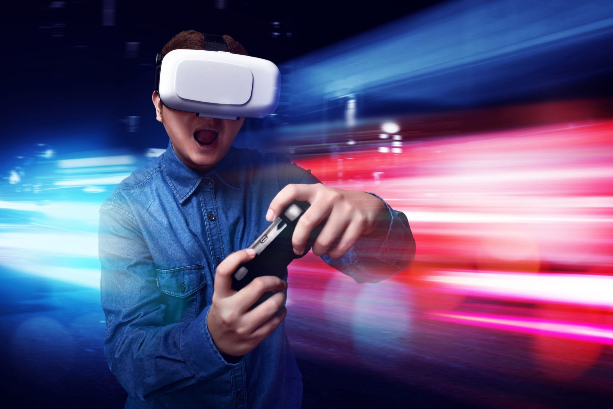 Nyhet! Vi ønsker å være best på å finne engasjerende aktiviteter til DITT senter, og introduserer nå vårt nyeste konsept: Virtual Reality! La kundene ta steget inn i en digital verden på senteret!